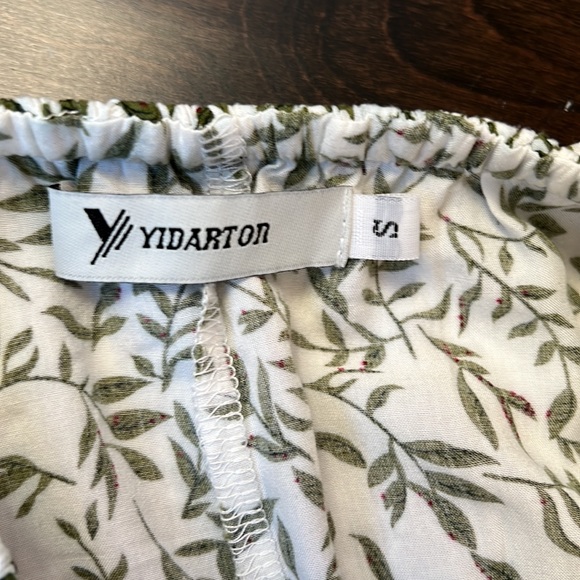 Strapless Ruffle Trim Maxi Dress - Picture 5 of 5